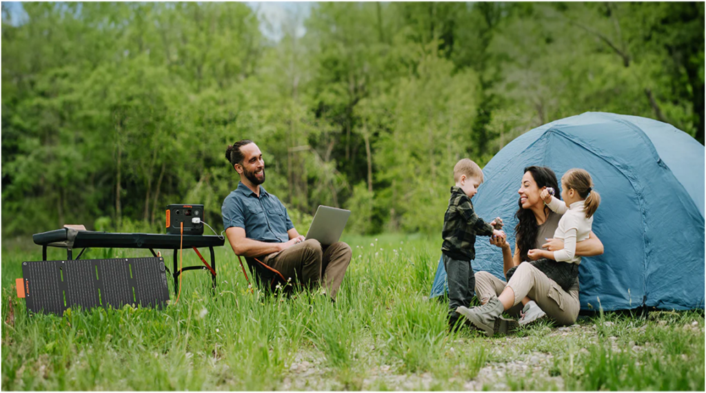 Sustainable Camping in Canada with the Jackery Solar Generator 300 Plus